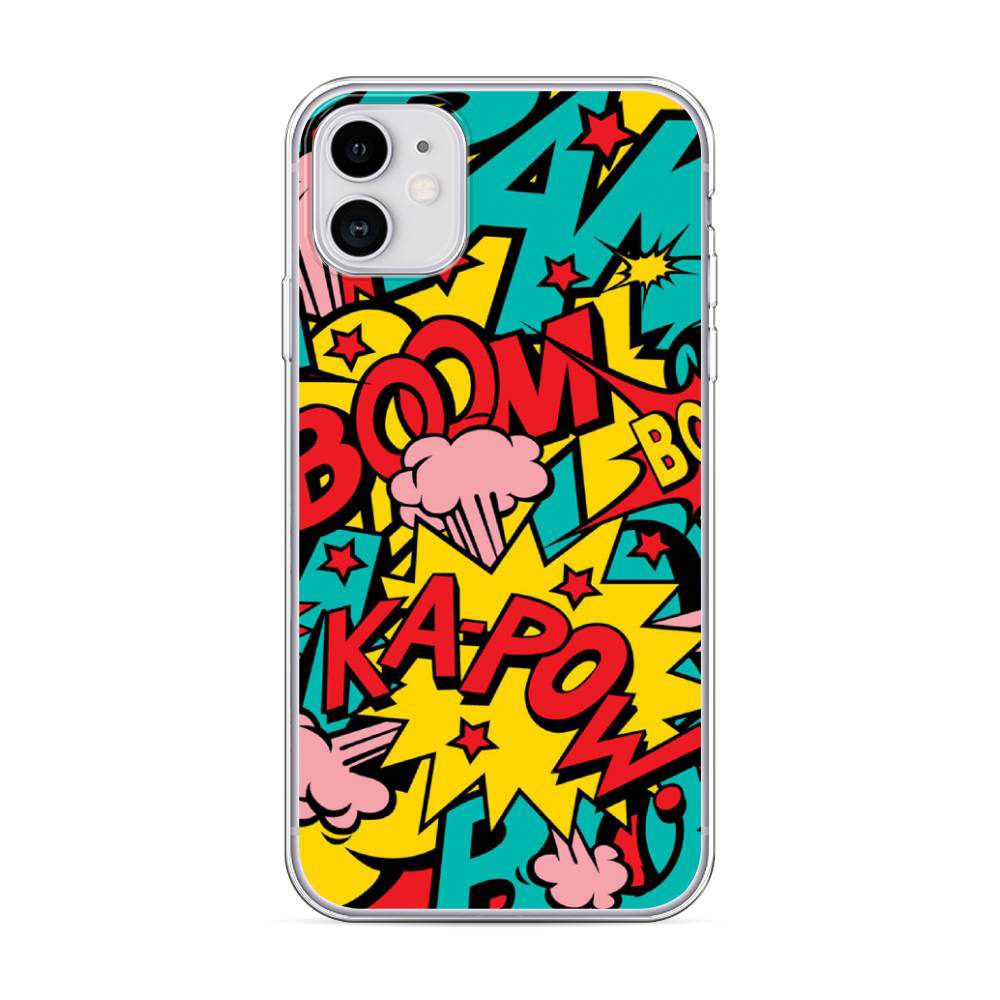 фото Чехол awog для apple iphone 11 "постер pop art"