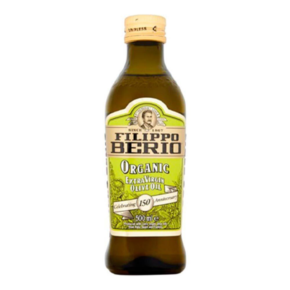 Масло оливковое нерафинированное Filippo Berio extra virgin organic 0.5 л