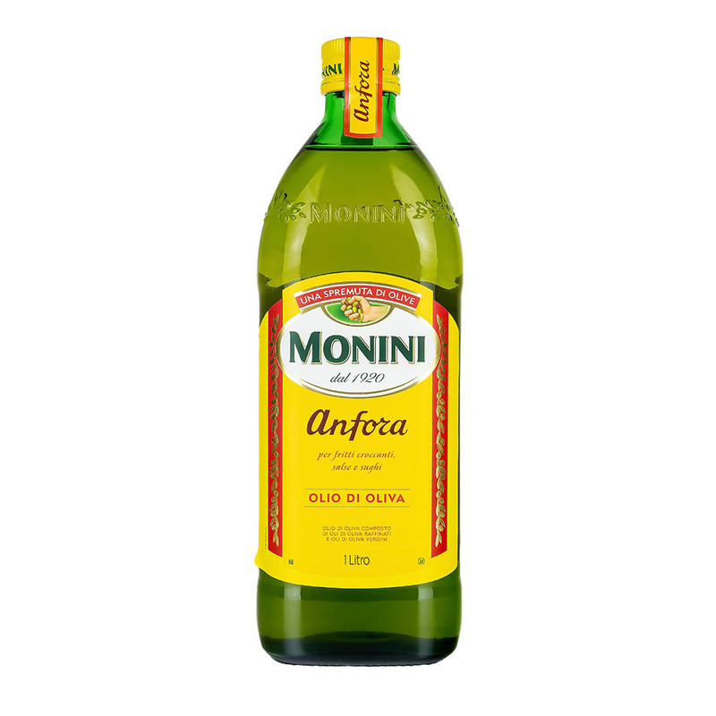 Масло оливковое Monini Anfora рафинированное с добавлением нерафинированного масла, 1 л