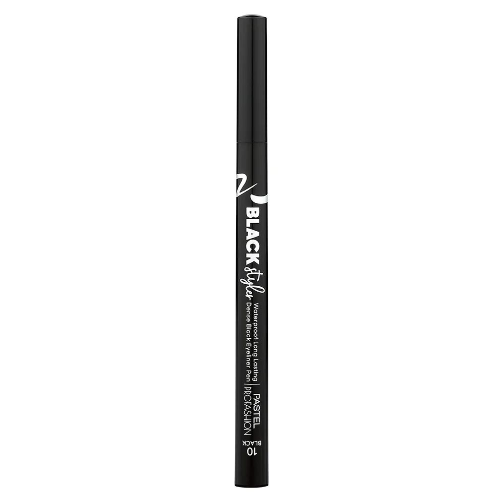 Подводка для глаз PASTEL Pro Fashion Black Styler Wp Eyeliner Pen, черная, 0,8 мл invisibobble резинка для волос nano true black с подвесом