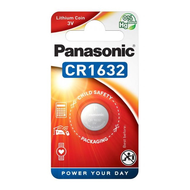 Батарейка PANASONIC CR1632 3V Panasonic CR1632