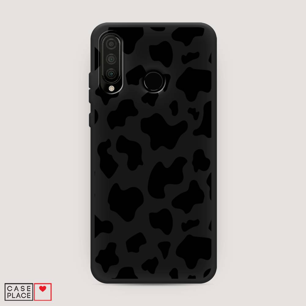 

Чехол Awog на Honor 20 Lite 2020 "Пятна коровы черные", Черный, 611252-1