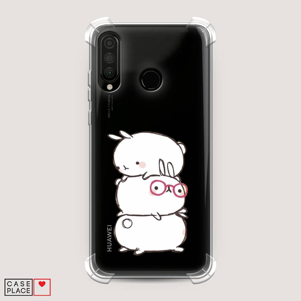 

Чехол Awog на Honor 20 Lite 2020 "Бутерброд", Розовый, 611251-1