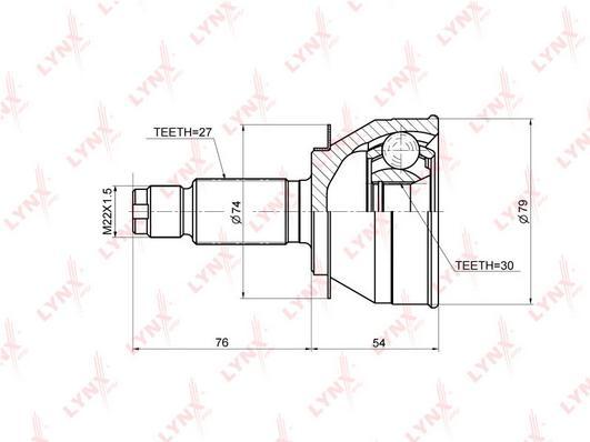 

Шрус LYNXauto CO-3679