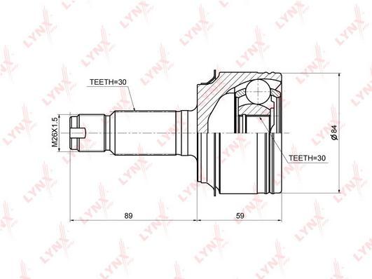 

Шрус LYNXauto CO-3670