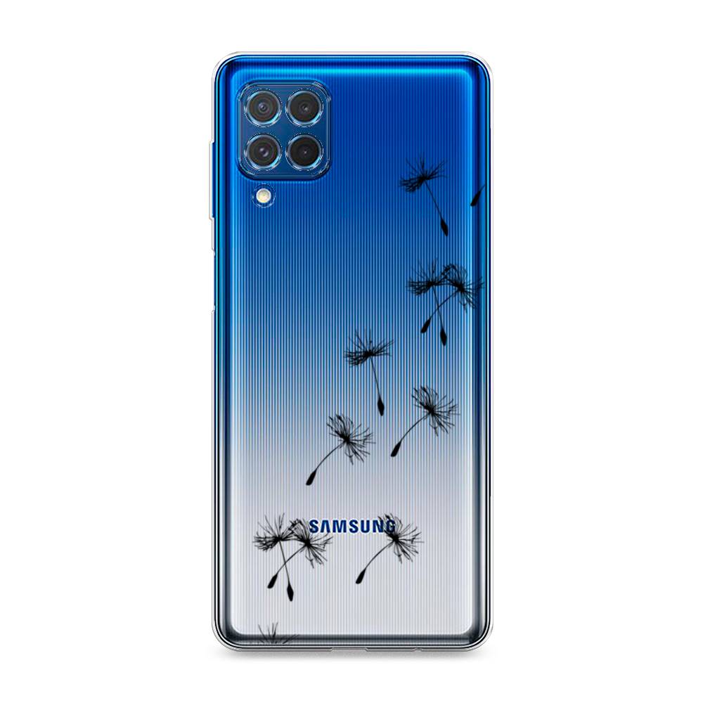 

Чехол Awog на Samsung Galaxy M62 / Самсунг M62 "Летящие одуванчики", Черный, 2102950-8