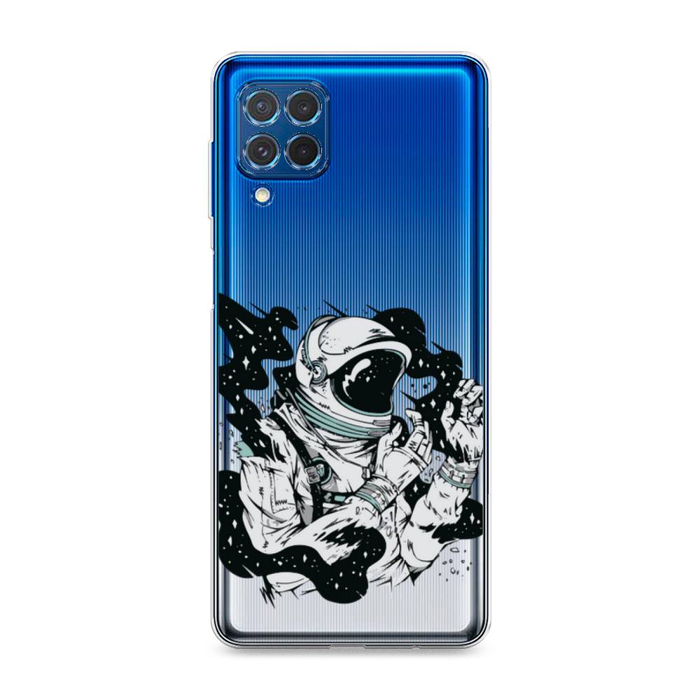 

Чехол Awog на Samsung Galaxy M62 / Самсунг M62 "Космонавт арт", Черный;белый;прозрачный, 2102950-7