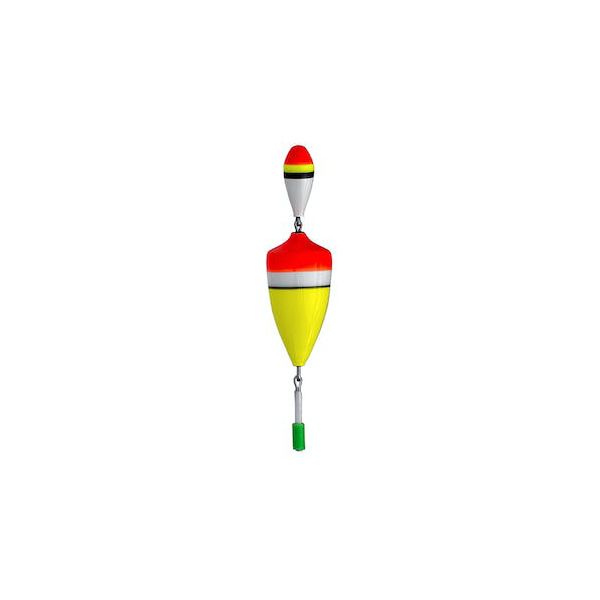 Поплавок зимний, двойной Super Balsa 0.5 гр, бальса, цв. Жёлтый (1 шт) 052-05-1