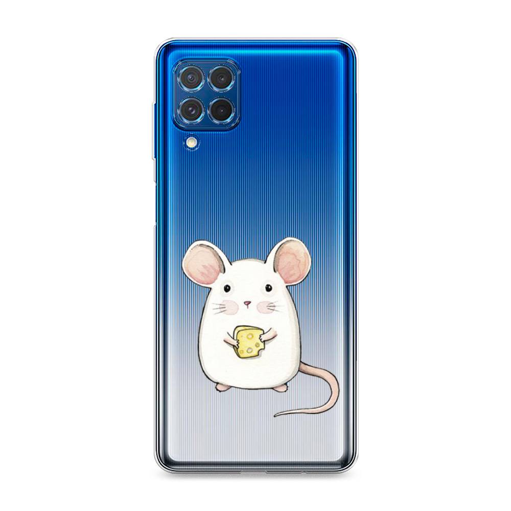 

Чехол Awog на Samsung Galaxy M62 / Самсунг M62 "Мышка", Белый;розовый;прозрачный, 2102950-1