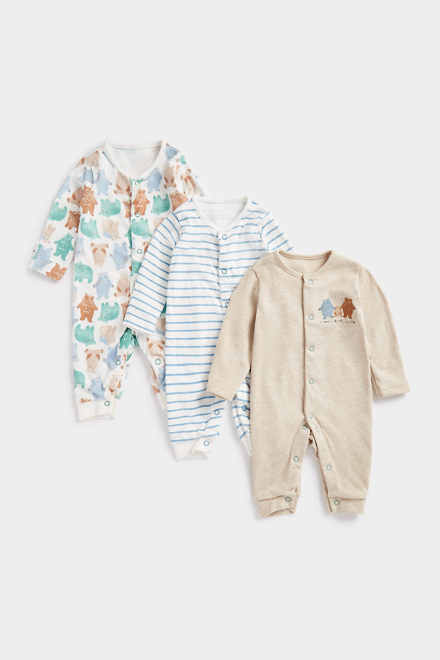 

Комбинезон детский Mothercare MC-CB248, мультиколор, 92, 3 шт, Разноцветный, MC/CB248