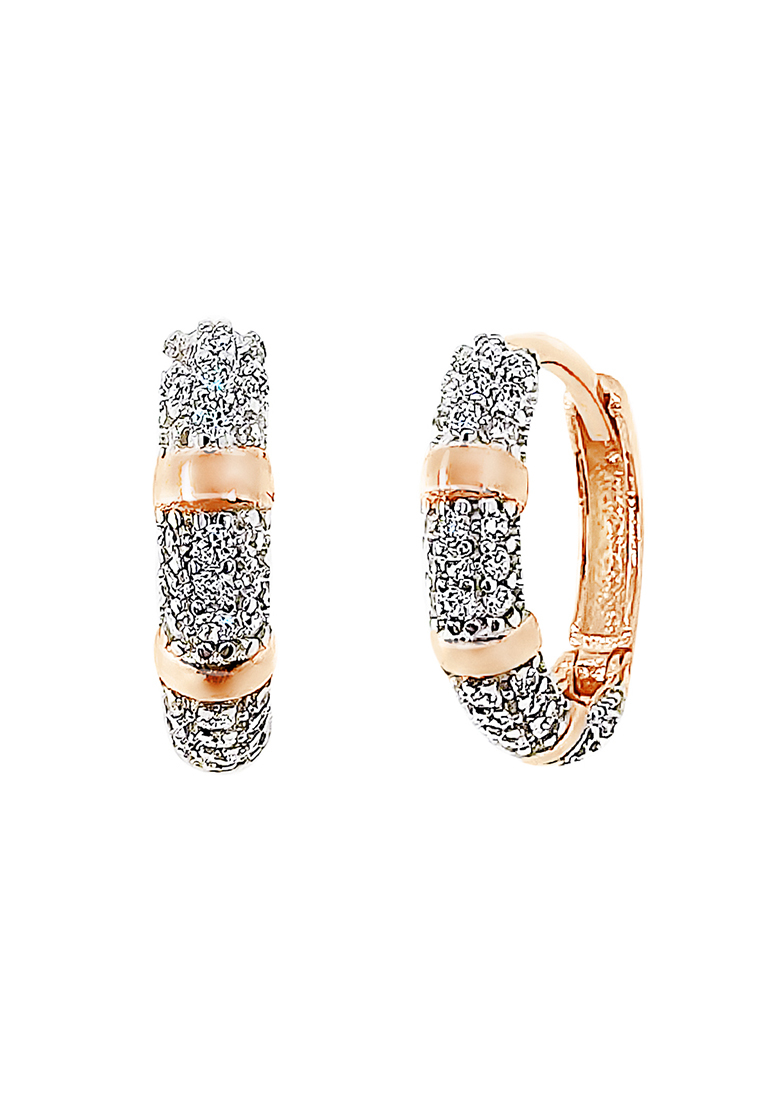 

Серьги из красного золота Kari Jewelry Зл585К-5П1800000Ф1, фианит, Зл585К-5П1800000Ф1