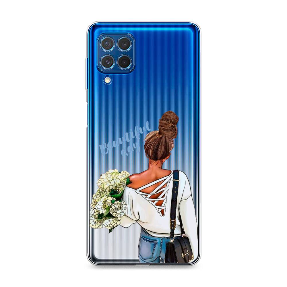 

Чехол Awog на Samsung Galaxy M62 / Самсунг M62 "Beautiful day vector", Коричневый;белый;зеленый, 2102950-6