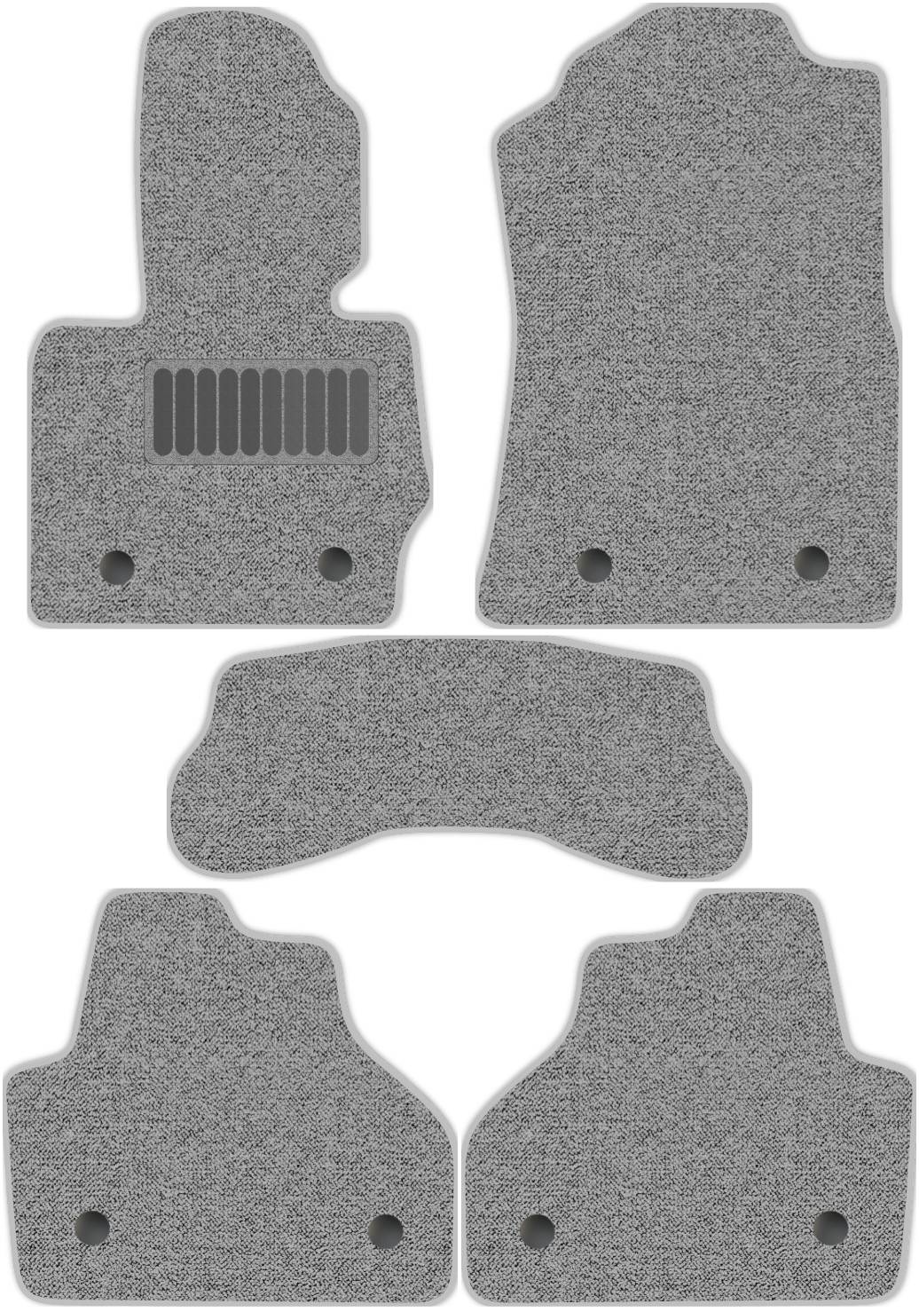 

Коврики в салон Комфорт для BMW X4 1 (F26) 2014 - 2018, 5 шт. серый, текстиль, 1322-S5YT-D
