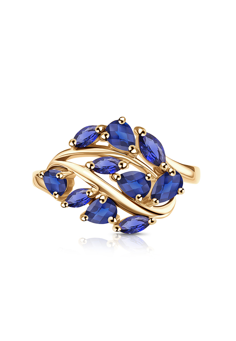 

Кольцо из серебра р.  Kari Jewelry К669-1003ГТС, сапфир, К669-1003ГТС