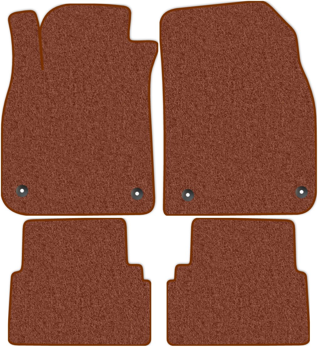 

Коврики в салон Комфорт для Cadillac BLS 2006 - 2010, 4 шт. коричневый, текстиль, 1501-S4YL-D