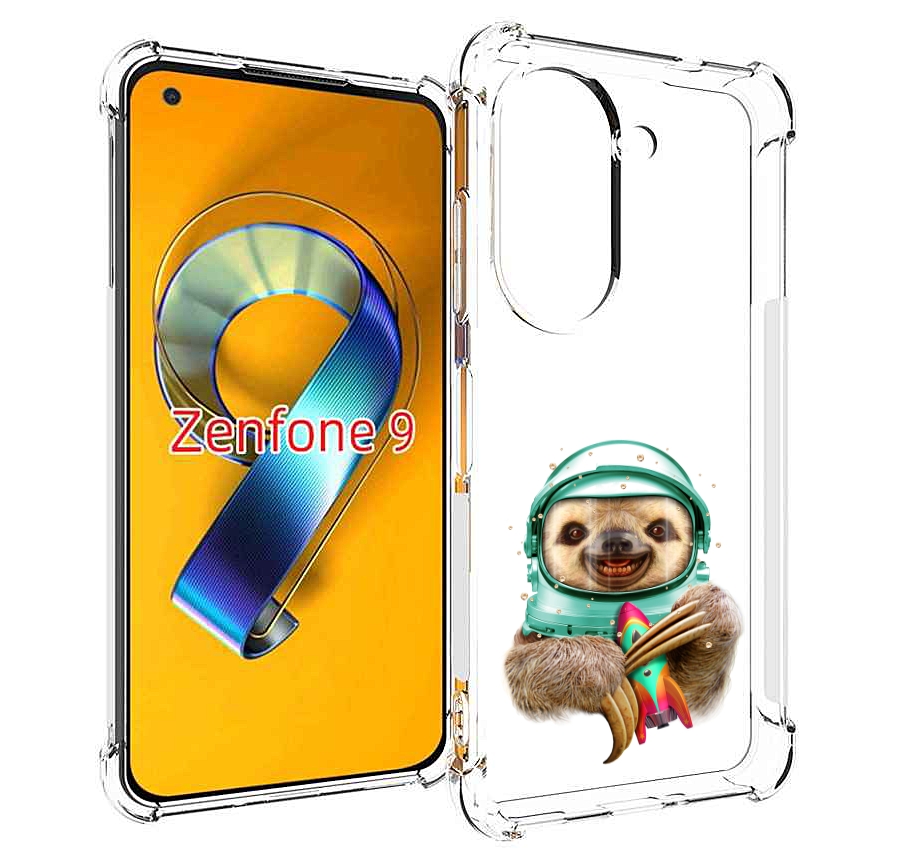 

Чехол MyPads Ленивец астронавт для Asus Zenfone 9 (AI2202), Прозрачный, Tocco