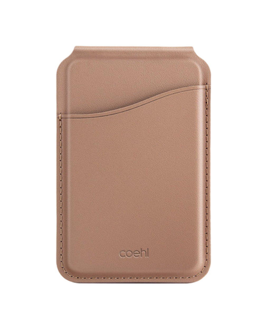 

Картхолдер Uniq Coehl Esme Magnetic with Mirror and Stand Dusty Nude, Коричневый
