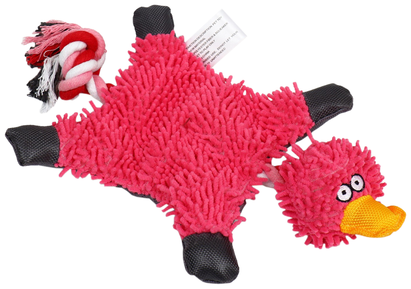 

Игрушка текстильная Косматая утка, 32 х 19 см, фиолетовая