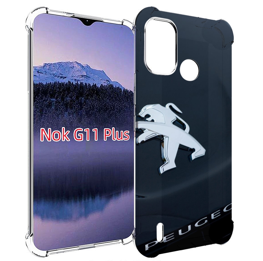 

Чехол MyPads peugeot 2 для Nokia G11 Plus, Прозрачный, Tocco