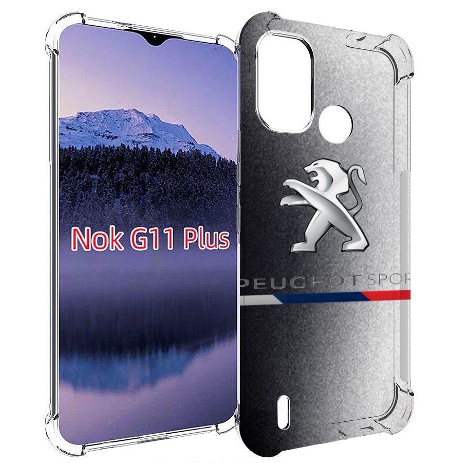 

Чехол MyPads peugeot-1 для Nokia G11 Plus, Прозрачный, Tocco