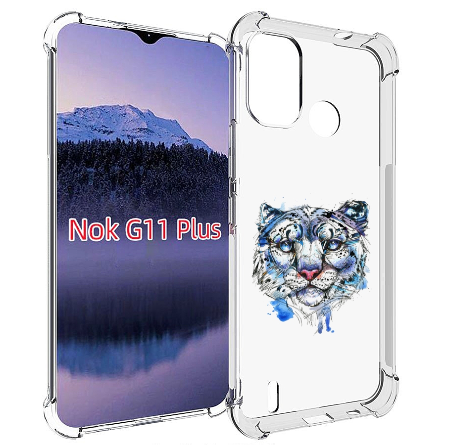 

Чехол MyPads водяной тигр для Nokia G11 Plus, Прозрачный, Tocco