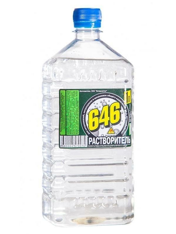 

Растворитель 646 (пластик), 1л Нижний Новгород