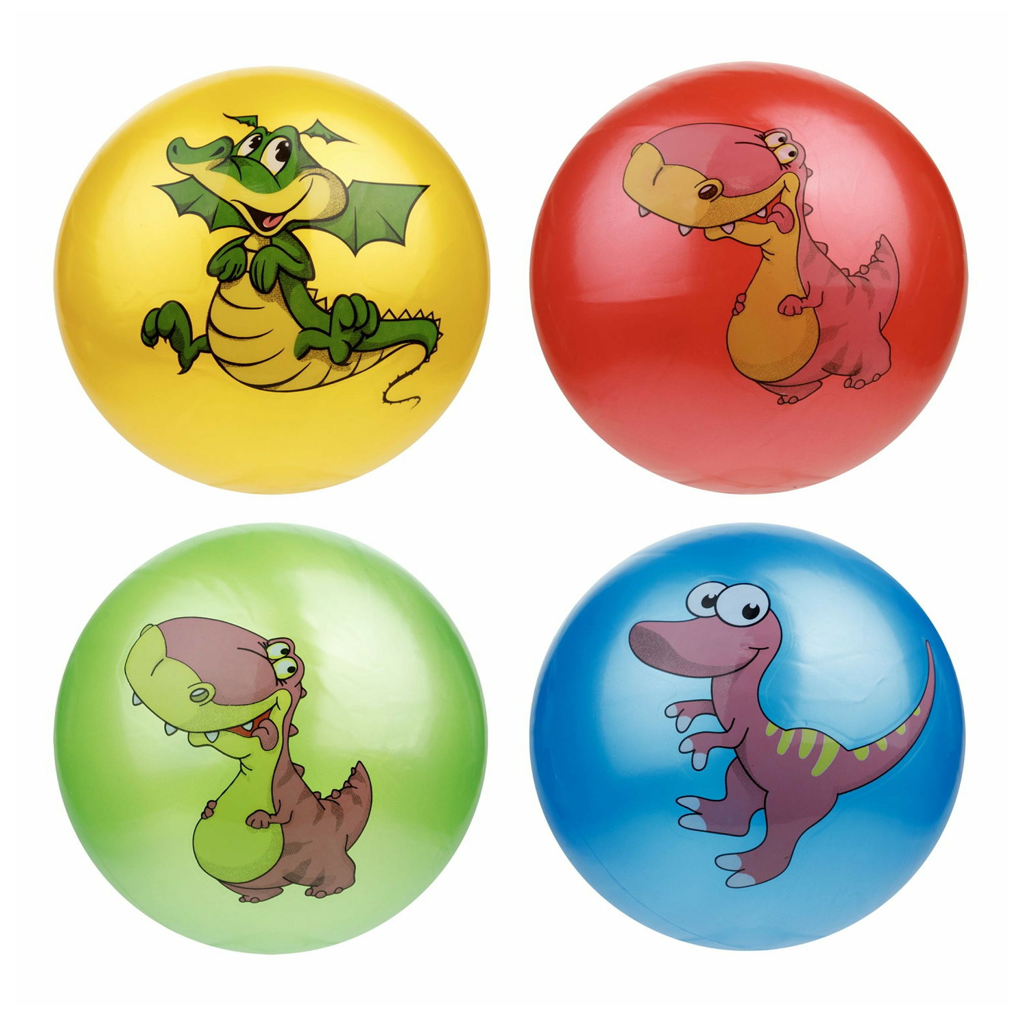 Мяч детский 1Toy Динозавры 23 см в ассортименте (цвет по наличию)