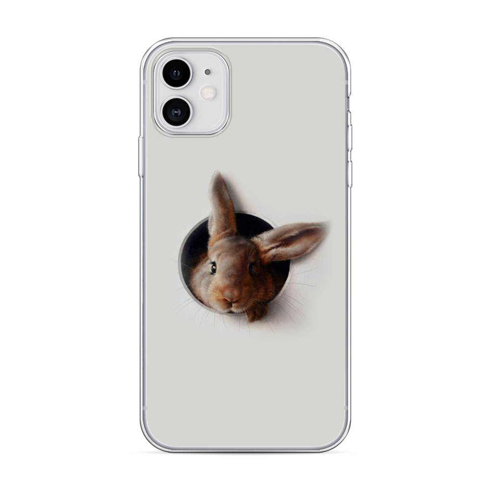 

Чехол Awog для Apple iPhone 11 "Любопытный кролик"