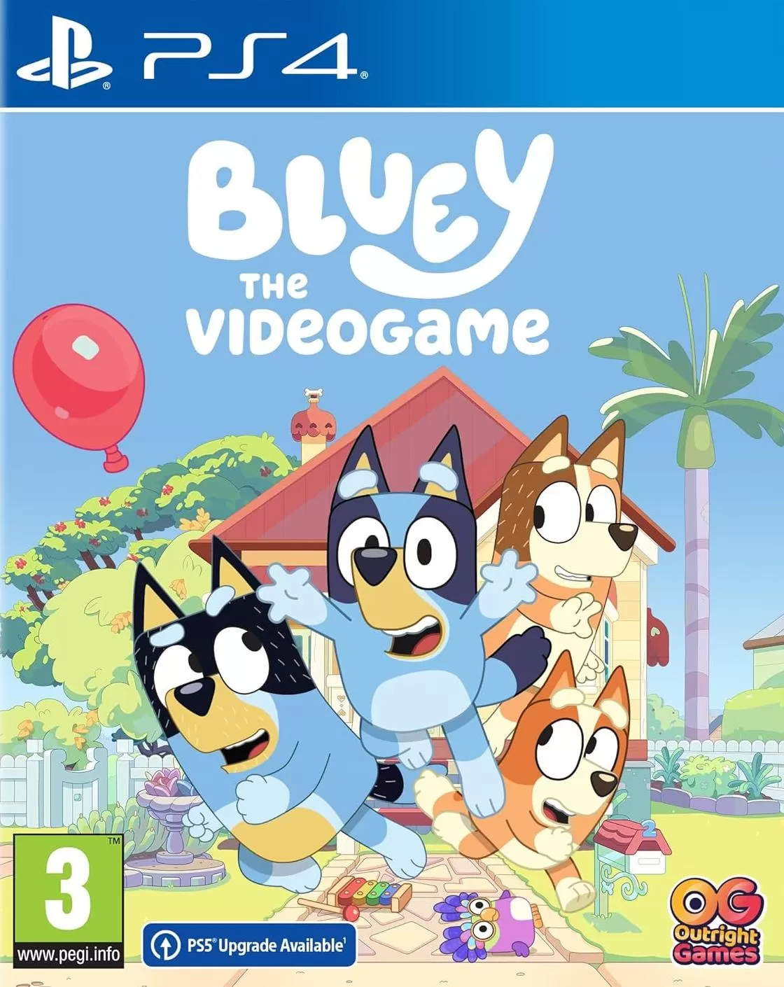 Игра Bluey the videogame (PlayStation 4, полностью на иностранном языке)