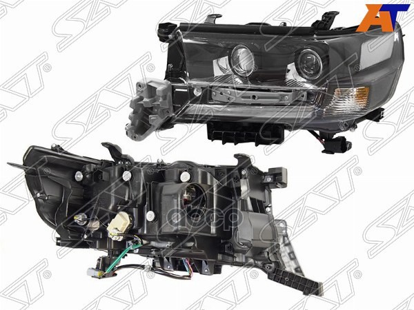 

SAT Фара TOYOTA LAND CRUISER 200 15-21 LH LED EXECUTIVE BLACK/WHITE