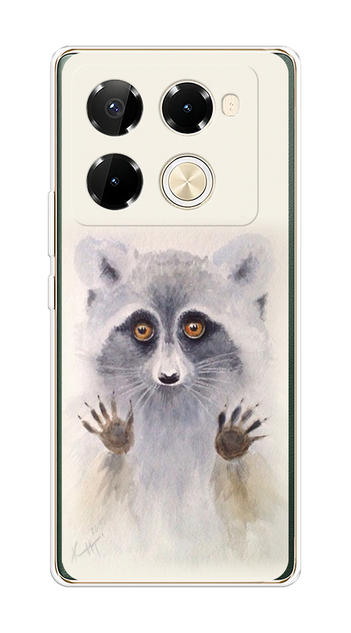 

Чехол на Infinix Note 40 Pro 5G/Note 40 Pro Plus "Енот за стеклом", 3105950-1