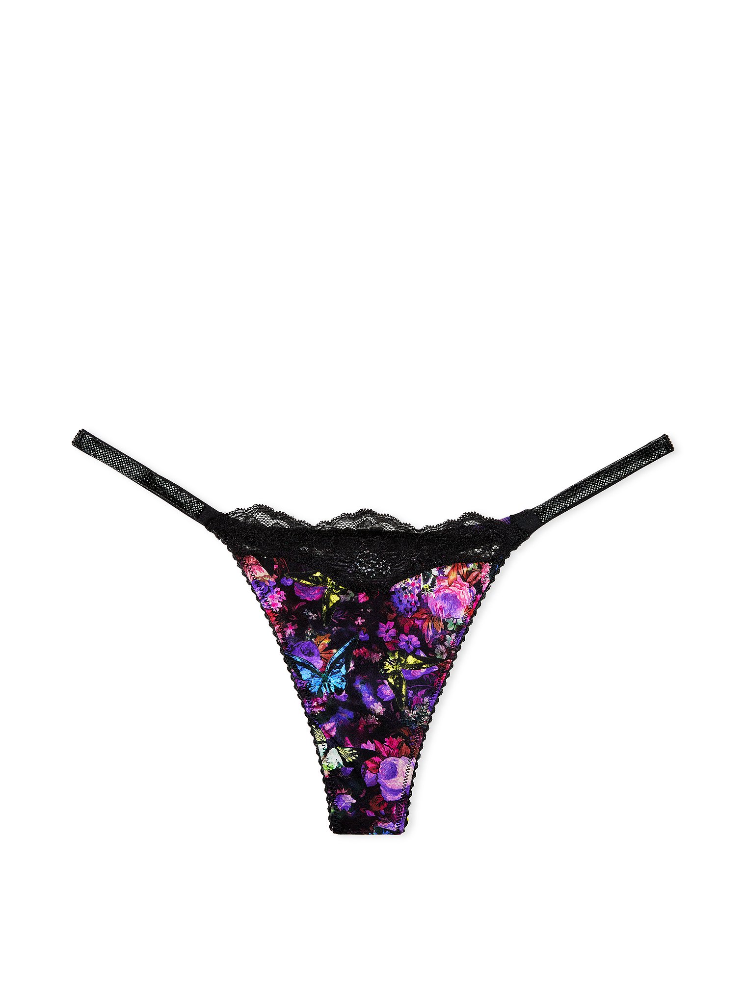 Трусы женские Victorias Secret 11227333 черные М