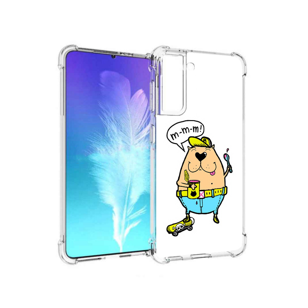 

Чехол MyPads Tocco для Samsung Galaxy S21 Бобр (PT157088.510.30), Прозрачный, Tocco