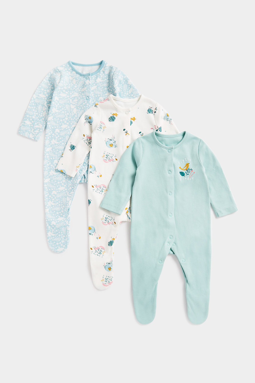 

Комбинезон детский Mothercare MC-CB293, мультиколор, 68, 3 шт, Разноцветный, MC/CB293