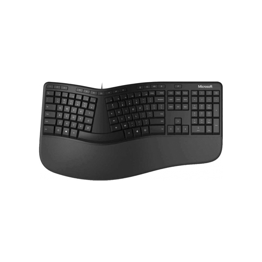 Проводная клавиатура Microsoft Ergonomic Black (LXM-00011)