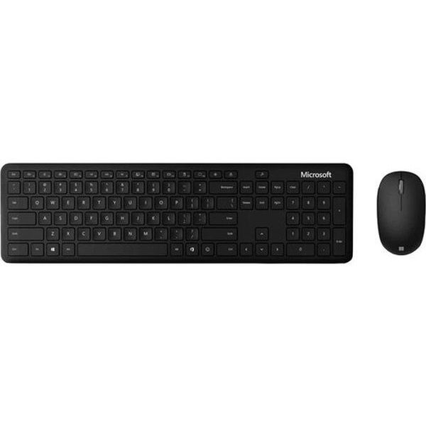 фото Комплект клавиатура и мышь microsoft bluetooth desktop for business black (1ai-00011)