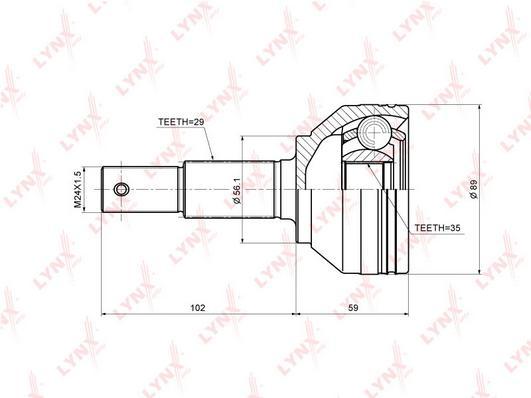

Шрус LYNXauto CO-3703
