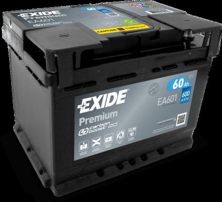 

Exide Ea601 аккумуляторная Батарея 19.5/17.9 Рус 60ah 600a Carbon Boost EXIDE EA601