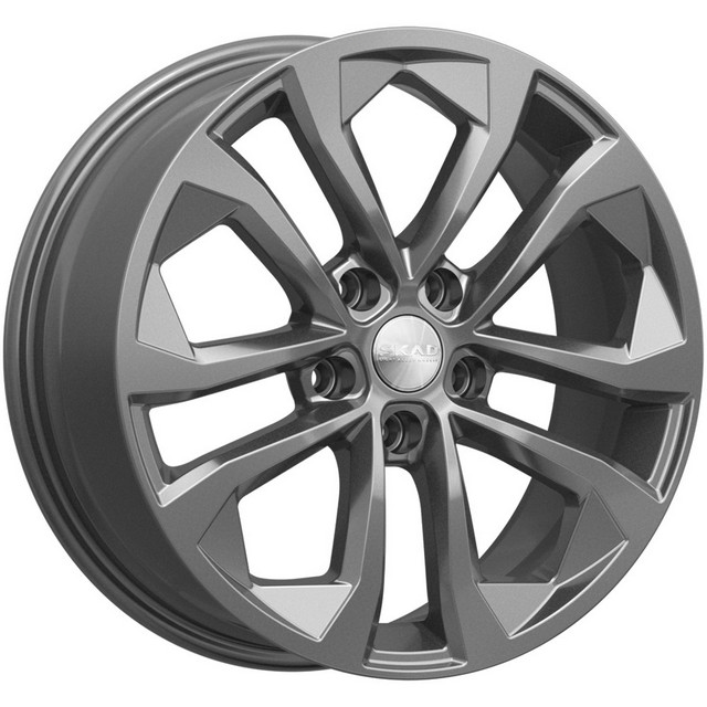 

Колесный диск SKAD Тукан 7x17 ET50 5x108 D63.35 графит, арт. 4081627, Серый, Тукан