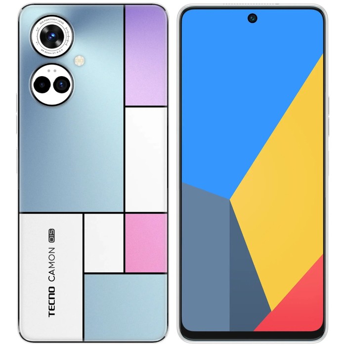 

Смартфон Tecno Camon 19 Pro NFC, 6.8", IPS, 120Гц, 8 Гб, 128 Гб, 64 Мп, 5000 мАч, мондриан