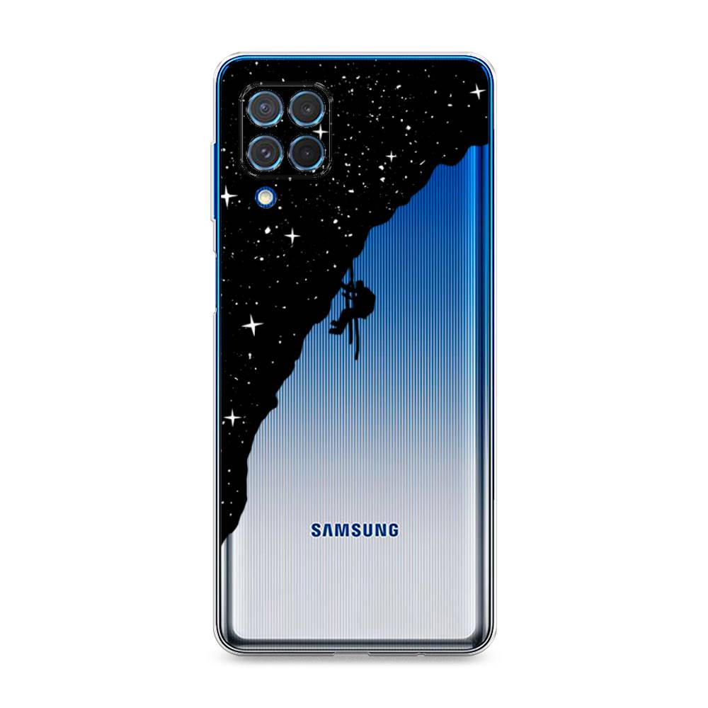 

Чехол Awog на Samsung Galaxy M62 / Самсунг M62 "Скалолаз в космосе", Черный;белый;бежевый, 2102950-4