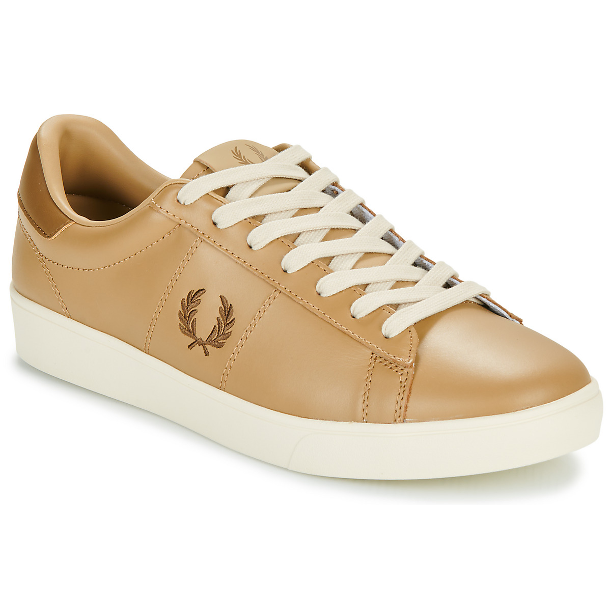 

Кеды мужские Fred Perry 26863193 бежевые 42 EU, Бежевый, 26863193