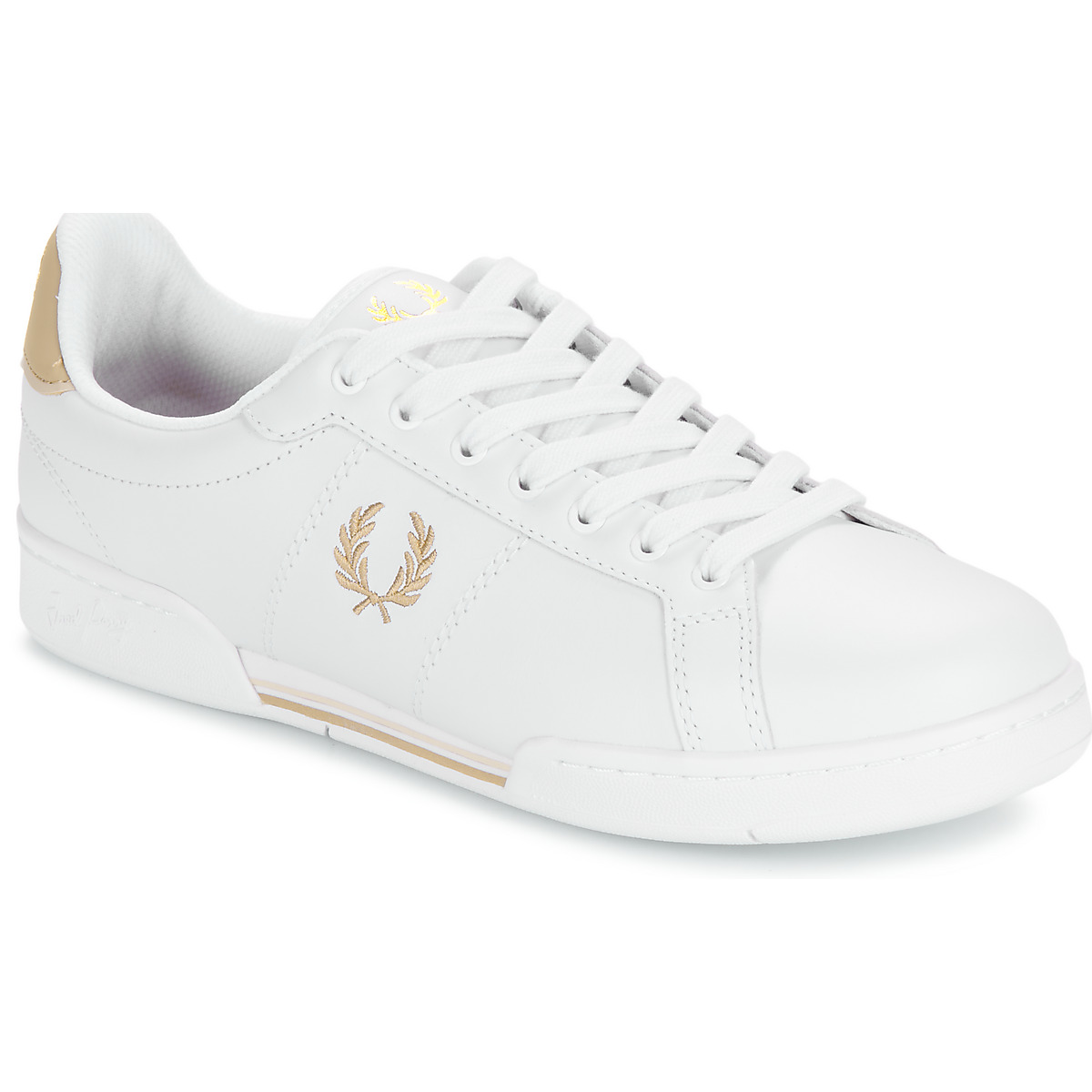 

Кеды мужские Fred Perry 26863196 белые 45 EU, Белый, 26863196