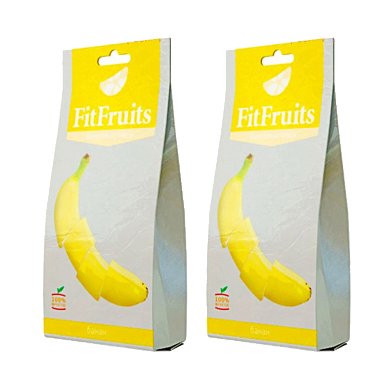 

Фруктовые чипсы FitFruits Банан (2 шт. по 20 г)
