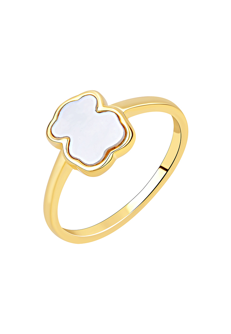 

Кольцо из серебра р.  Kari Jewelry КЛ-0011ТС, перламутр, КЛ-0011ТС