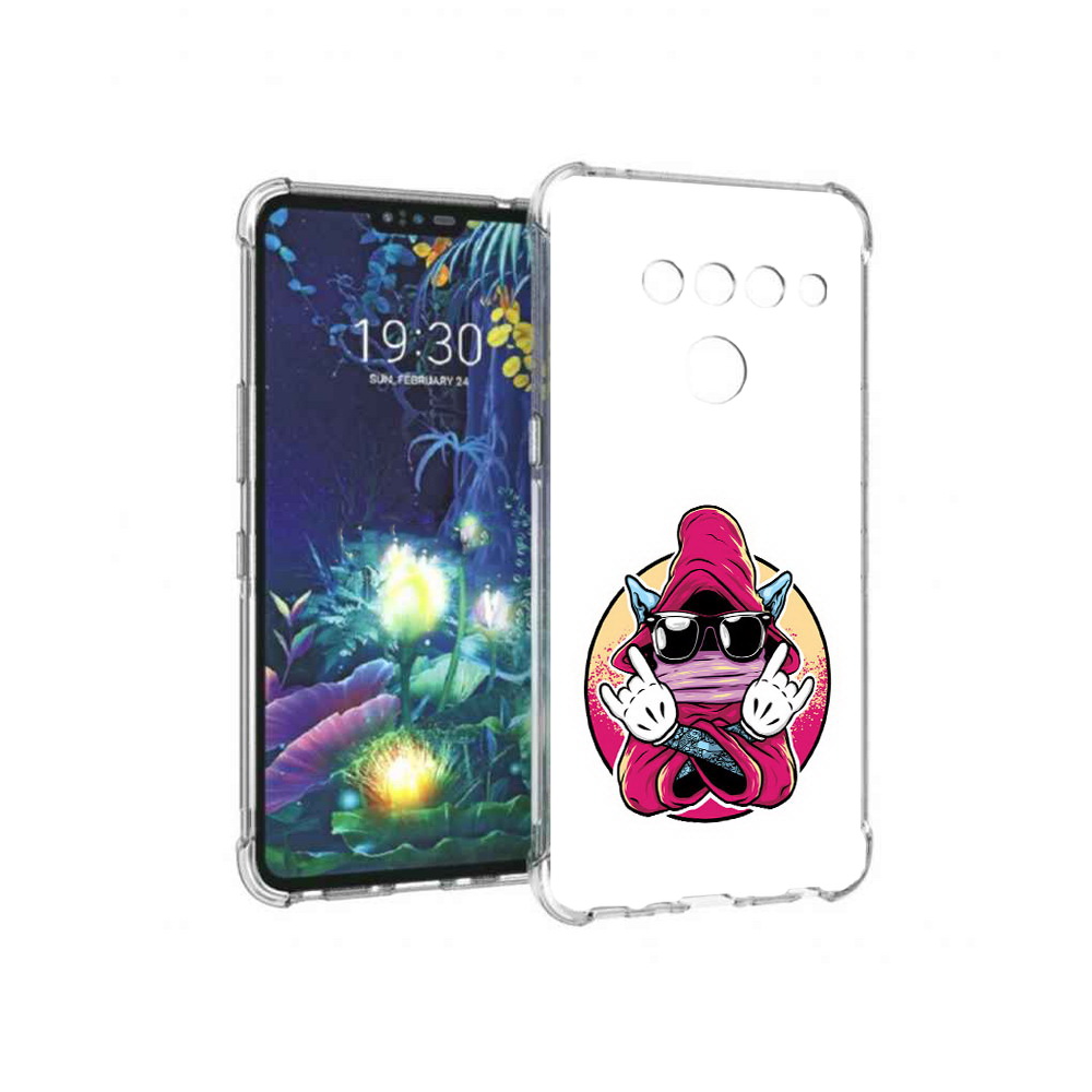 

Чехол MyPads Tocco для LG V50 ThinQ йоу, Прозрачный, Tocco
