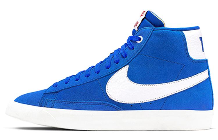

Кеды унисекс Nike Stranger Things x Nike Blazer OG Pack синие 36 EU, Синий, Stranger Things x Nike Blazer OG Pack