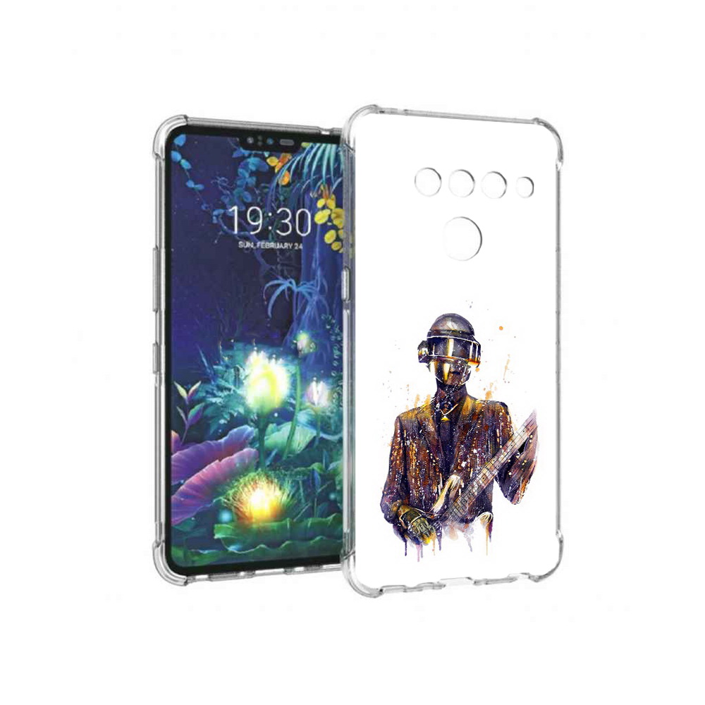 

Чехол MyPads Tocco для LG V50 ThinQ космо-гитарист, Прозрачный, Tocco