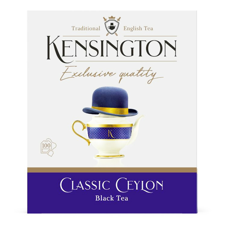 Чай черный Kensington Classic Ceylon в пакетиках 2 г х 100 шт