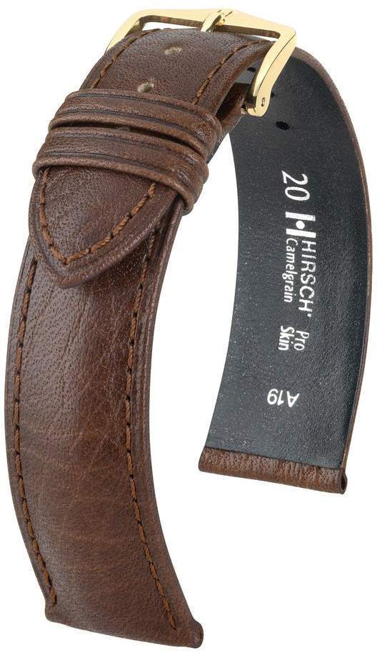 

Ремешок из двух частей мужской Hirsch 010090-15-1-20 коричневый, 010090-15-1-20